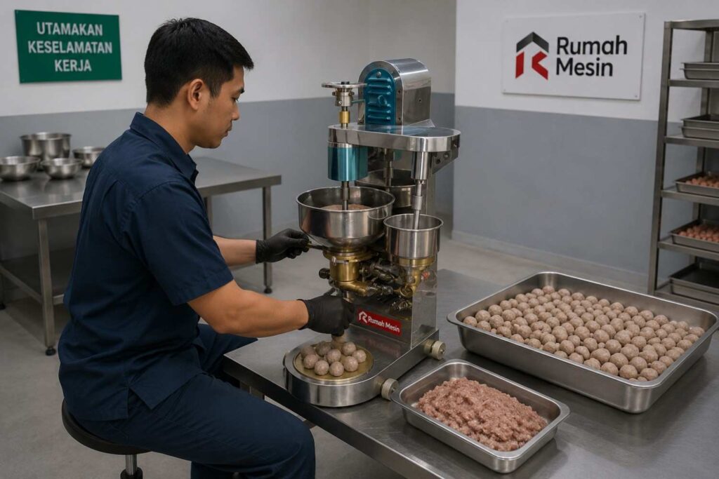 Solusi Pencetakan Bakso Otomatis