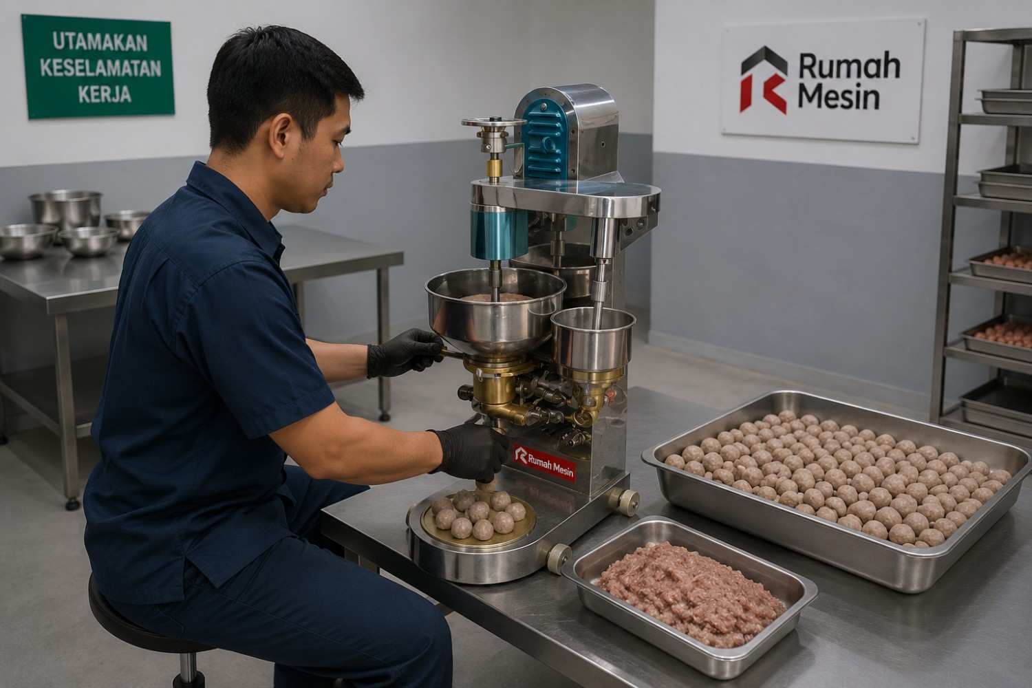Solusi Pencetakan Bakso Otomatis